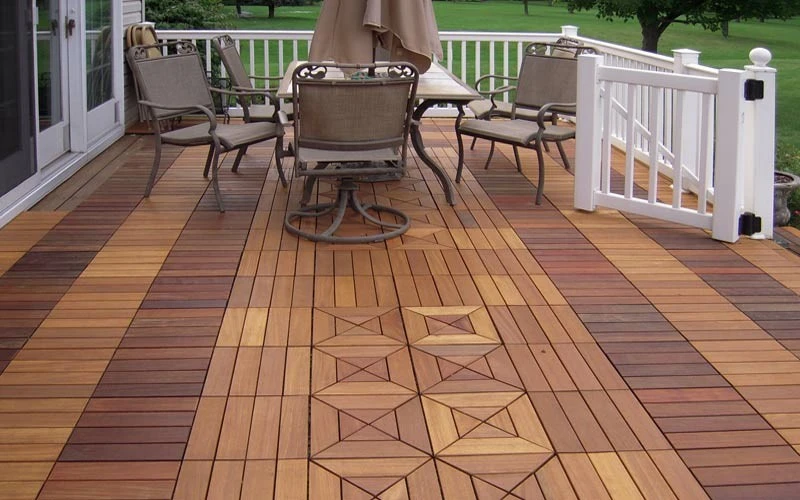 Aeroplast Decking Tiles wooden look
